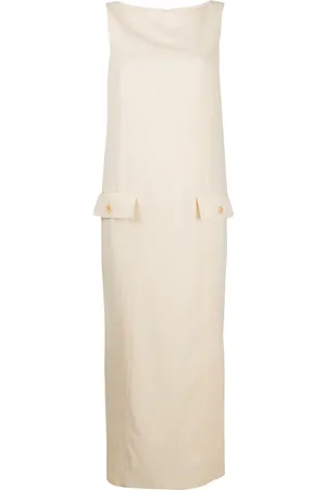 Gianfranco Ferré Slash neck maxi dress