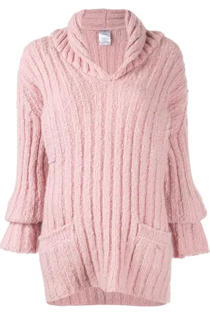 CHANEL 2004 ribbed-knit jumper
