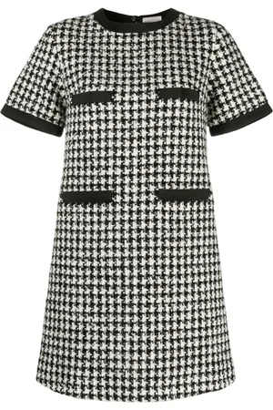 Moncler Houndstooth bouclé minidress