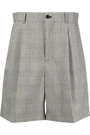NOIR KEI NINOMIYA Gingham check wool shorts