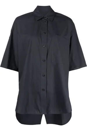 Lee Mathews Drop-shoulder button-down shirt