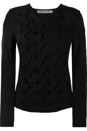 Comme des Garçons 2002 perforated jumper