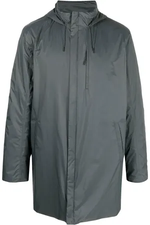 Rains Zip-up hooded raincoat