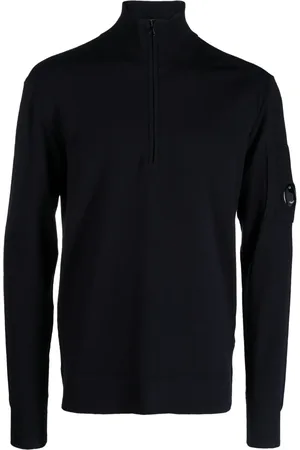 C.P. Company Lens-detail half-zip jumper