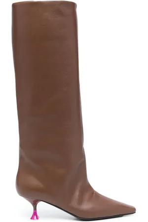 3Juin 55mm knee-length leather boots