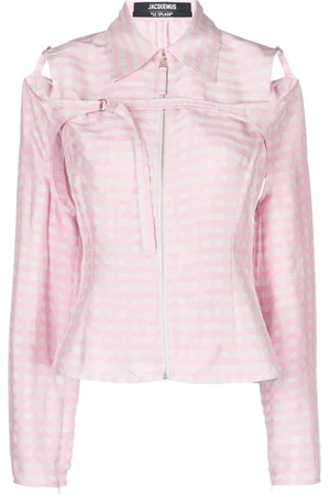 Jacquemus Check pattern long sleeve shirt
