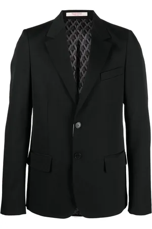 VALENTINO GARAVANI Single-breasted virgin wool blazer