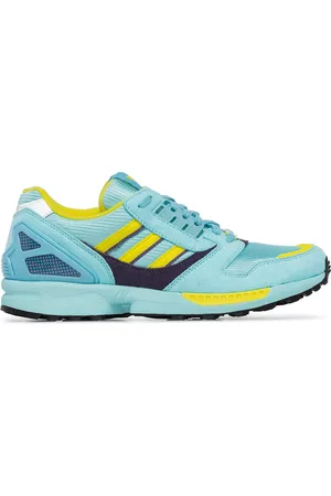 adidas ZX 8000 two-tone suede sneakers