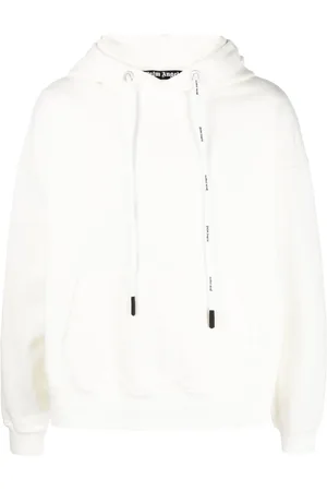 Palm Angels Logo-detail cotton hoodie