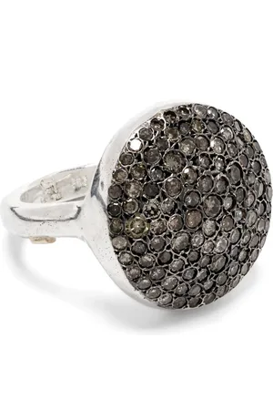 ROSA MARIA Sterling diamond cocktail ring