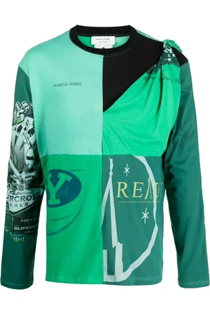 Marine Serre Regenerated graphic-print T-shirt