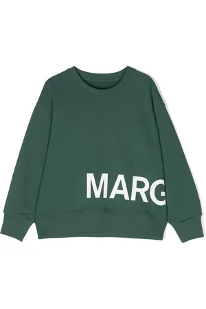 Maison Margiela Logo-print crew-neck sweatshirt