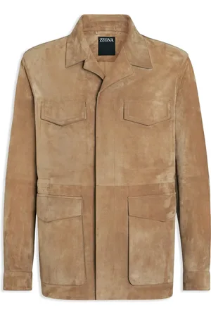 Ermenegildo Zegna Suede field jacket