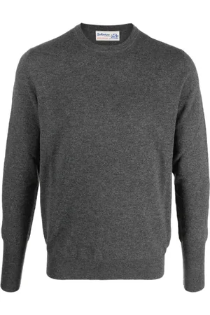 BALLANTYNE Long-sleeved cashmere jumper