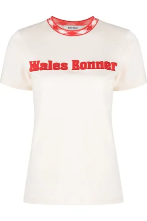 WALES BONNER Original logo-appliqué T-shirt