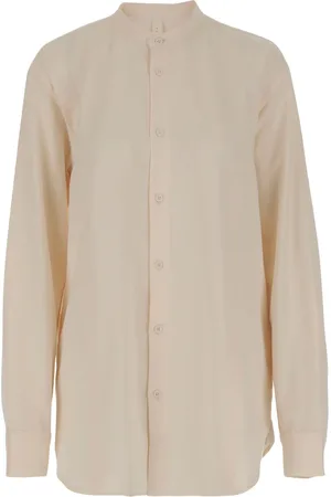 Lauren Manoogian Band collar cotton shirt
