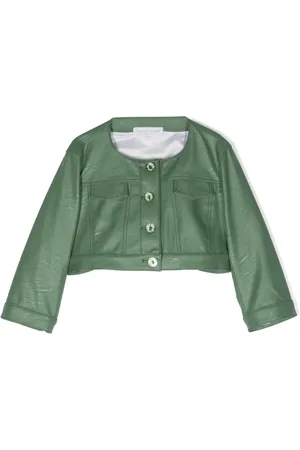COLORICHIARI Faux-leather jacket