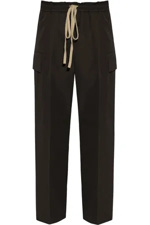FEAR OF GOD Logo-patch wool trousers
