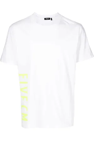 FIVE CM Rear-logo crew-neck T-shirt