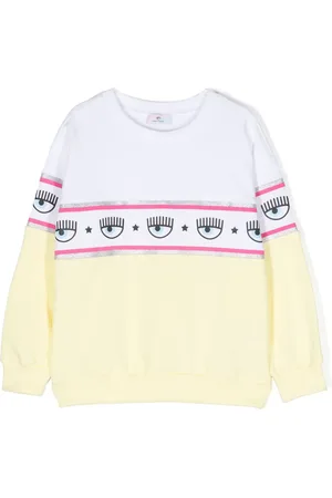 Chiara Ferragni Eyelike logo-tape sweatshirt
