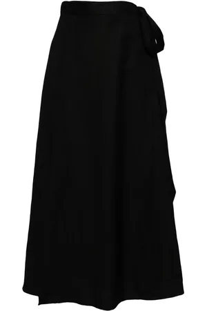 Voz Wrap around maxi skirt