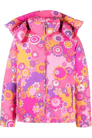ERL Floral-print padded jacket