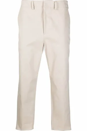 Fendi Cropped straight-leg trousers
