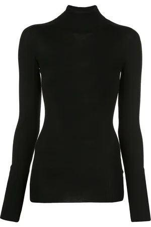 WARDROBE.NYC X The Woolmark Company Release 05 roll-neck ribbed jumper