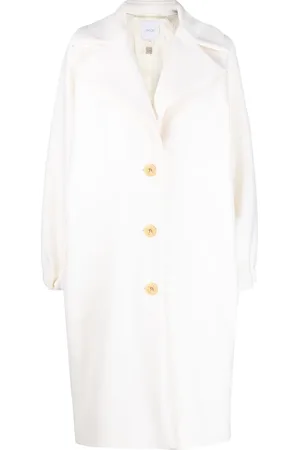 Patou Single-breasted midi coat