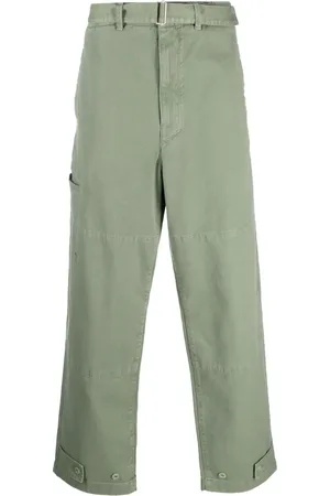 LEMAIRE Belted straight-leg jeans
