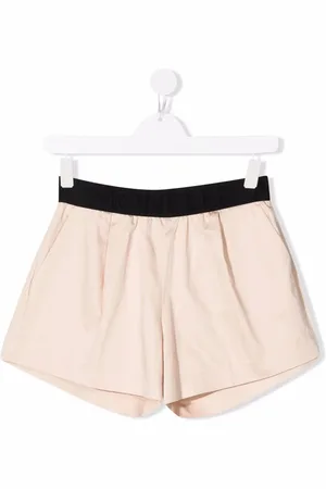 Moncler Logo-waist cotton shorts