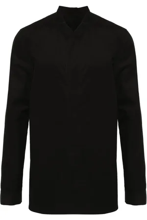 Rick Owens Faun snap-up shirt