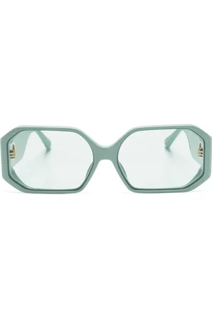 Linda Farrow Bailey geometric-frame sunglasses