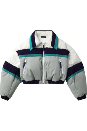 Kolor Stripe-detailing puffer jacket