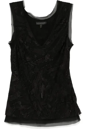 SHIATZY CHEN Sense of Ink Collection silk vest