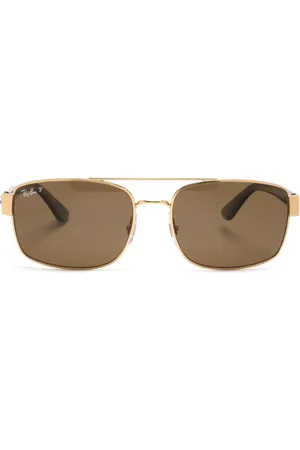 Ray-Ban Tortoiseshell-detail square-frame sunglasses