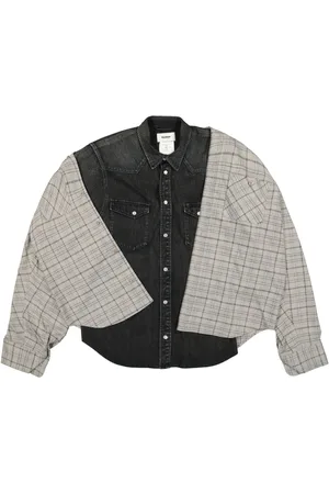 DOUBLET Undressed layered shirt
