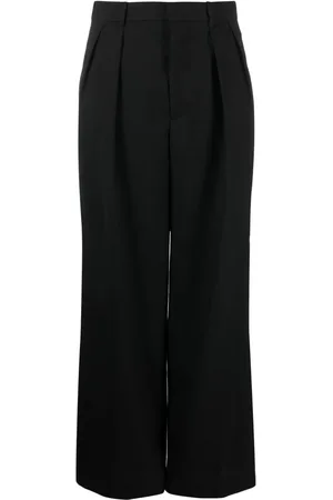 WARDROBE.NYC Pleated wide-leg trousers