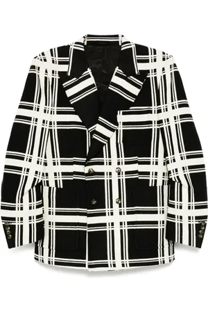 Marina Yee HIGH SHOULDER DB Blazer