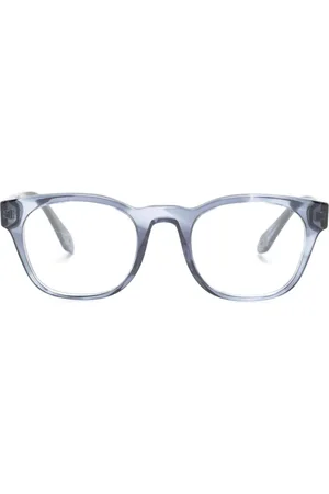 Giorgio Armani Logo-engraved square-frame glasses