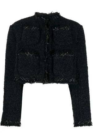SACAI Cropped tweed jacket