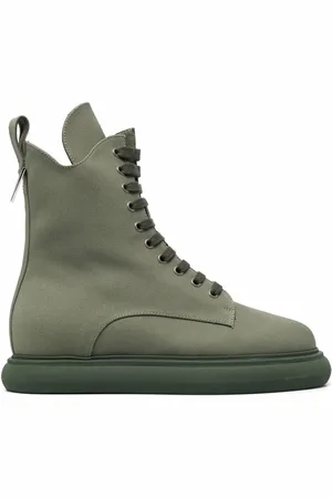 The Attico Selene platform-sole mid-calf boots