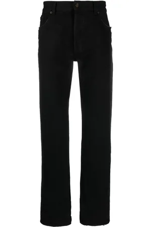 Saint Laurent Straight-leg cotton jeans