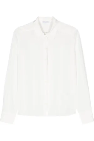Patrizia Pepe Crepe-texture shirt