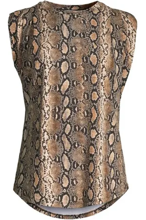Michael Kors Python-print T-shirt