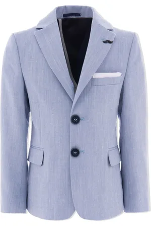 M. Moustache Twill tailored blazer