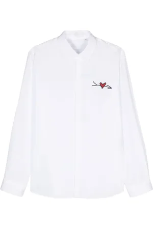 Neil Barrett Loose Cupid cotton shirt