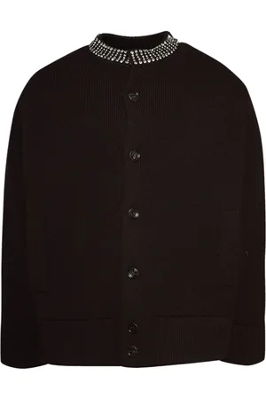 Gucci Embellished-collar cardigan
