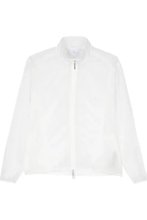 ROA Logo-print sheer jacket