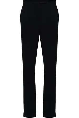 Styland Straight-leg wool trousers